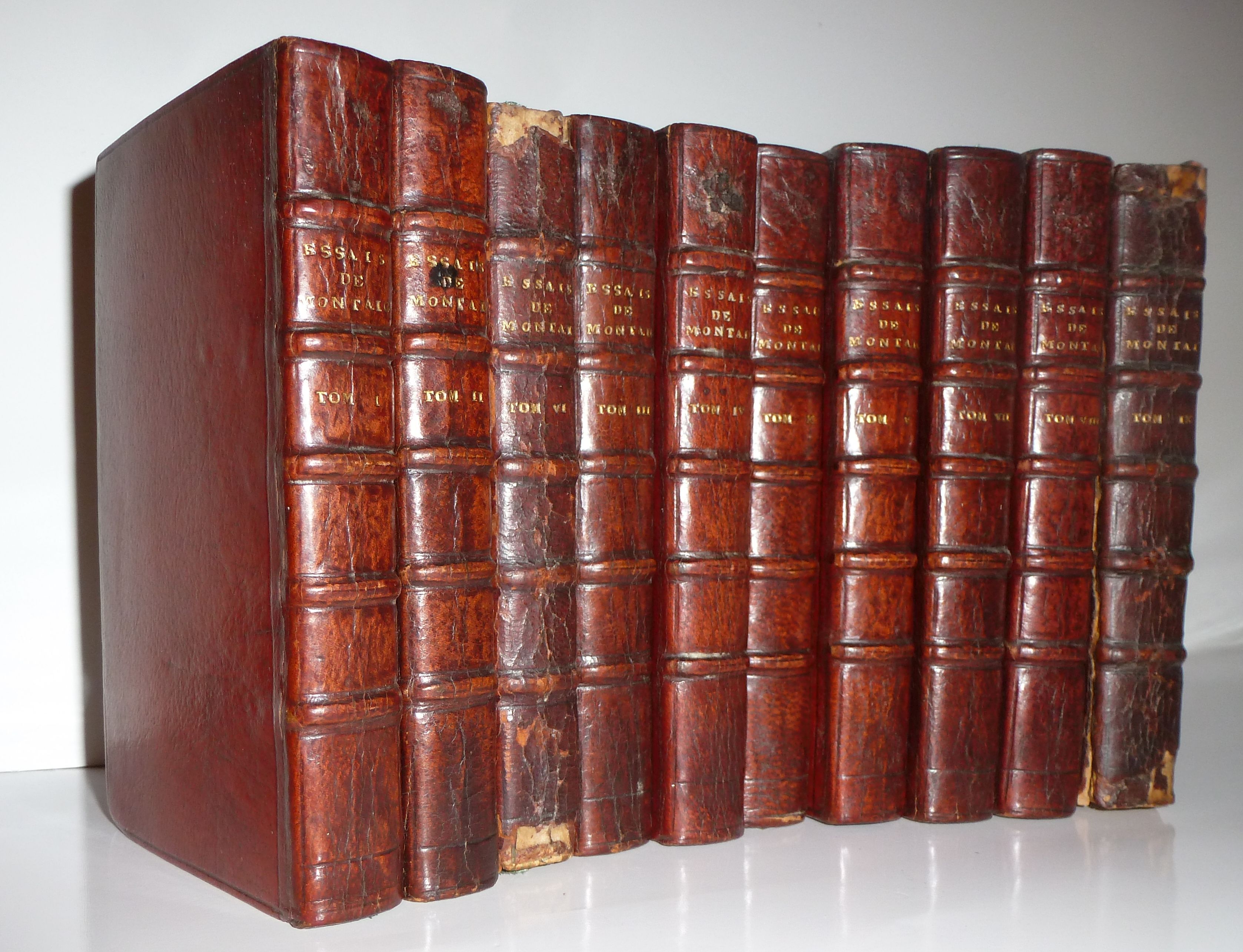 Essais de Montaigne, Avec les Notes de M. Coste front cover