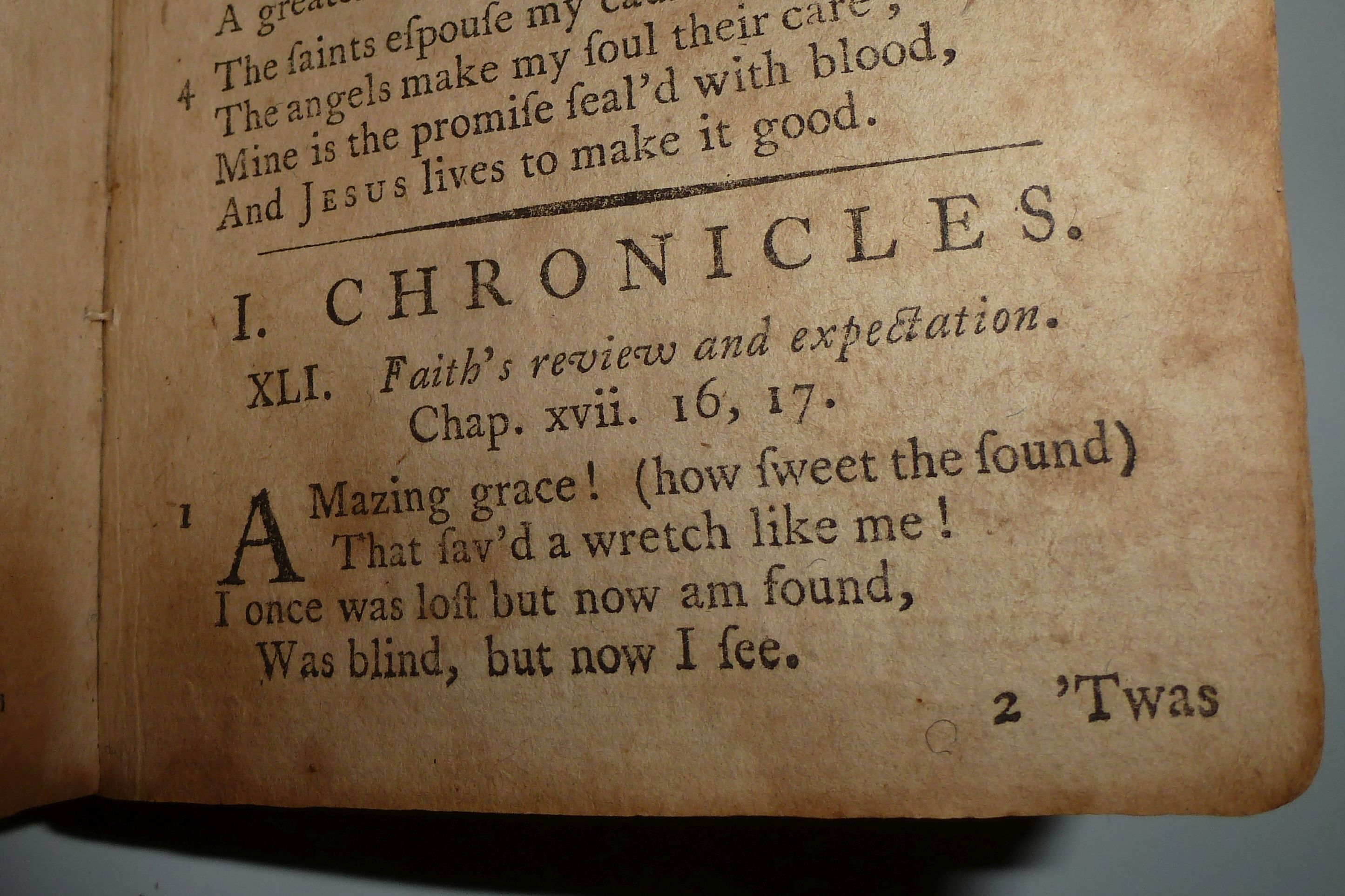 Olney Hymns in Three Books. detail