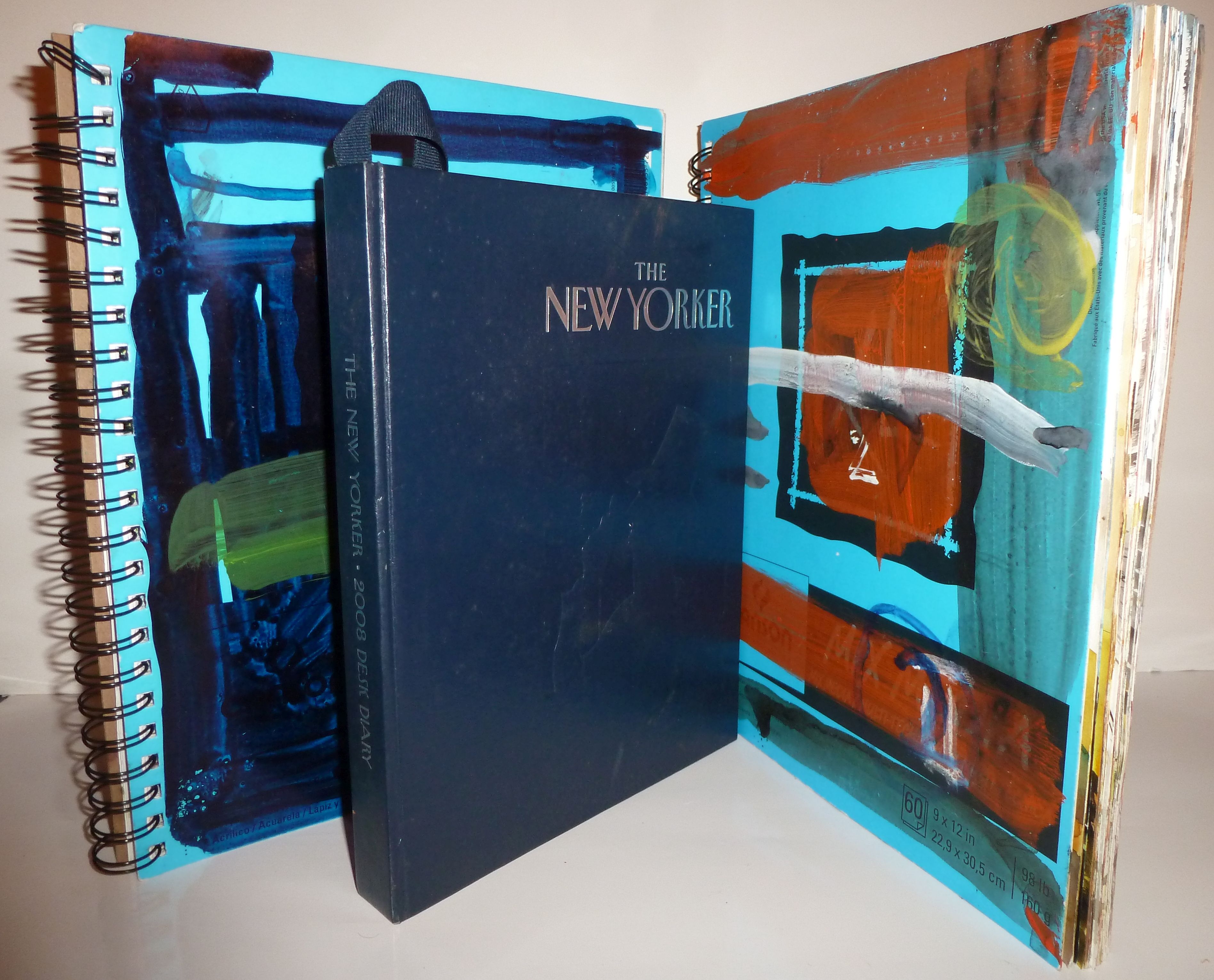 Artist Archive. Sketchbooks & Datebook of Robert Andrew front cover all